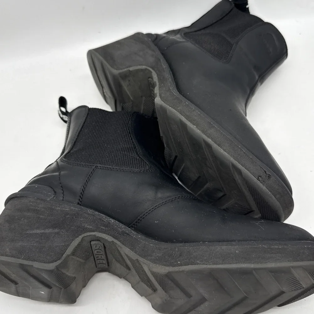 Sorel Chelsea Heel Boot 10 Hi- Line Chunky Lug Sole Gorpcore Edgy Streetwear